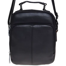 Мужская сумка планшет Borsa Leather черная (K10118-black): Пол Мужской