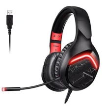 Навушники Somic GS301 Virtual 7.1 Black: Тип конструкції накладні
