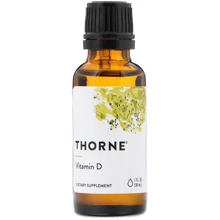 Thorne Research Vitamin D 1 fl oz (30 ml) Витамин Д: Тип Витамин D