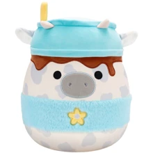 Мягкая игрушка Squishmallows Серая Коровка 30 см (SQER01263): Тип домашние питомцы