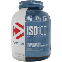 Протеин Dymatize ISO-100 2300 g /72 servings/ Dutch Chocolate: Вид Изоляты