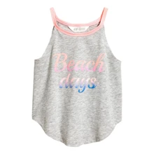 Майка H&M 4738055 134-140 см серая: Тип Майки