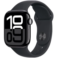 Apple Watch Series 10 GPS 42mm Jet Black Aluminium Case with Black Sport Band - S/M (MWWE3) Approved Вітринний зразок: Виробник Apple