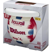 Мяч для игры Wilson HAWAII AVP RD/BL/WH набор волейбольный size 5 (WTH80219KIT): Вид Волейбольные