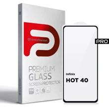 Аксессуар для смартфона ArmorStandart Tempered Glass Pro Black for Infinix HOT 40 (ARM73826): Совместимость Infinix HOT 40