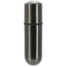 Вібропуля PowerBullet - First-Class Bullet 2.5" з Key Chain Pouch, Gun Metal: Для кого Для жінок