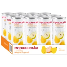 Вода Моршинська сильногазированная с ароматом медовой груши 12х0.33 л (DS48200170025161): Объем, л 3.96