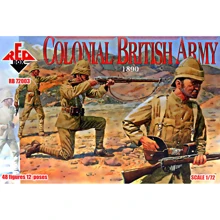 Набір фігурок Red Box Колоніальна британська армія, 1890 р. (RB72003): Виробник Red Box