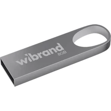 USB-флешка Wibrand 8Gb Irbis USB 2.0 Silver (WI2.0/IR8U3S): Стандарт USB USB 2.0