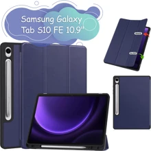 Аксессуар для планшетных ПК BeCover Flexible TPU Mate Deep Blue for Samsung X520/X526 Galaxy Tab S10 FE (713264): Цвет синий