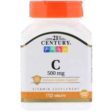 21st Century C-500 110 Tablets: Тип Витамин C