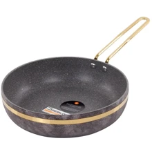 Сковорода Brioni Royal Stone Sandstone gold антипригарная 24x6 см (764-041): Тип сковороды Традиционная