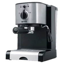 Кавоварка Vitek VT-1513 (Black): Тип ріжкова кавоварка еспресо