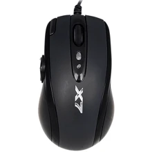 Мышь A4 Tech V-Track, USB Бок.колесо 3000dpi: Интерфейс подключения проводная USB