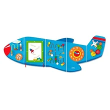 Бізіборд Viga Toys Літак (50673FSC): Тип бизиборд