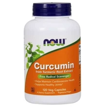 Now Foods Curcumin From Turmeric Root Extract, 120 Veg Capsules: Форма випуску капсули