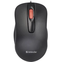 Мышь Defender Point MM-756 Black (52756): Интерфейс подключения USB