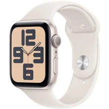 Apple Watch SE 2 2024 44mm GPS Starlight Aluminum Case with Starlight Sport Band - M/L (MXEV3QH/A) UA: Размер 44mm