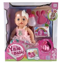 Пупс Yale Baby функциональный с аксессуарами (YL 1972 M): Производитель Yale Baby