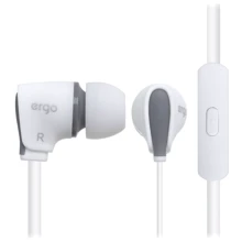 Наушники Ergo VM-110 White: Тип конструкции вакуумные
