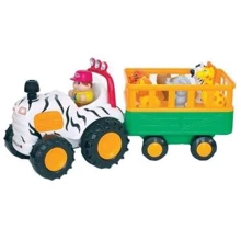 Игровой набор Kiddieland ТРАКТОР САФАРИ (на колесах, свет, озвуч. рус. яз.) (051169): Возраст от 1 года
