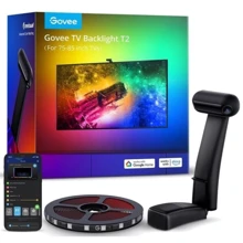 Набор адаптивной подсветки Govee H605C Envisual TV Backlight T2 with Dual Cameras 75-85' RGBIC черный (H605C312): undefined undefined