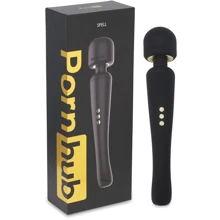 Вібромасажер Wand з трьома насадками Pornhub Spell Wand Set: Для кого Для жінок