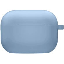 TPU Silicone Case with Carabiner Lilac Blue for Apple AirPods Pro 2/Pro: undefined undefined