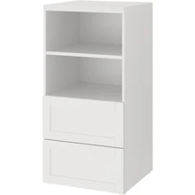 Стеллаж ІКЕА SMÅSTAD / PLATSA 60х57х123 см (093.963.46): undefined undefined