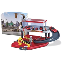Ігровий набір - ГАРАЖ FERRARI (2 рівня, 1 машинка 1:43) (18-31231): Виробник Bburago