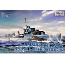 Военный корабль IBG Models HMS "Ithuriel" 1942 года. IBG70012: Производитель IBG Models