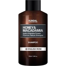 Kundal Honey & Macadamia Shampoo English Rose Безсульфатный шампунь для волос Английская роза 100 ml: Пол Унисекс