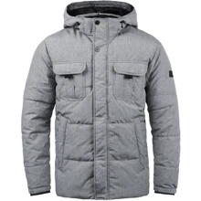 Куртка Jack & Jones 38299105 54 серая зимняя с капюшоном: Вид Куртки