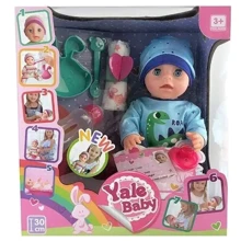 Пупс Yale Baby YL 1935 T с аксессуарами: Производитель Yale Baby