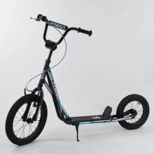 Самокат Corso МХ 40902 (голубой): Количество колес 2