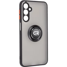 Чехол для телефонов ArmorStandart Frosted Matte Ring Black for Samsung A256 Galaxy A25 5G (ARM73763): Совместимость Samsung A256 Galaxy A25 5G