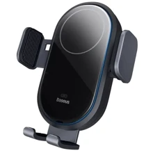 Держатель Baseus Car Holder Air Vent Wireless Charger LightChaser 15W Black (C40355900121-00): Производитель Baseus