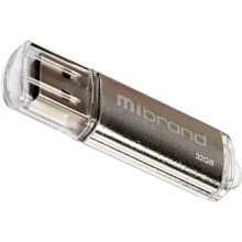 USB-флешка Mibrand 32GB Cougar USB 2.0 Silver (MI2.0/CU32P1S): Стандарт USB USB 2.0