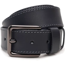 Мужской ремень Borsa Leather синий (V1115FX52-navy): Пол Мужской