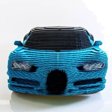 Пазл 3D DaisySign Bugatti ALV-007: Вид гонки, машины, мотоциклы