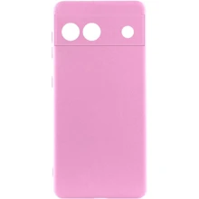 Чохол для телефона Lakshmi Case Silicone Cover Full Camera Pink для Google Pixel 6a: Сумісність Google Pixel 6a