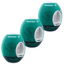Набор Satisfyer Masturbator Egg 3er Set Noughty: Для кого Для мужчин
