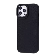Чехол для iPhone Kajsa Snake Pattern Black for iPhone 15 Pro Max: Цвет черный