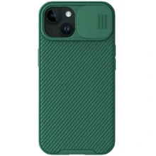 Чехол для iPhone Nillkin CamShield Pro Magnetic Deep Green for iPhone 15: Цвет зеленый