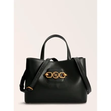 Женская сумка тоут Guess Hensely Girlfriend Satchel черная (HWVB8113070-BLA): Пол Женский