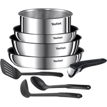 Tefal Ingenio Emotion 8 пр. L948S804: Материал корпуса Нержавеющая сталь