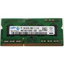 Samsung 2 GB SO-DIMM DDR3 1600 MHz (M471B5773CHS-CK0) RB: Тип DDR3