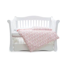 Сменная постель Twins Premium Птички, коралловый (3 эл) (3029-P-031): Тип постельный комплект
