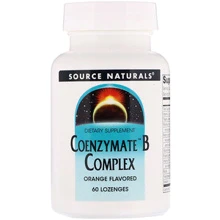 Source Naturals Coenzymate B Complex, Orange Flavored, 60 Lozenges: Тип Магний
