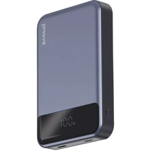 Внешний аккумулятор Proove Power Bank 10000mAh Hoodman Magnetic 20W Gray: Количество USB 1